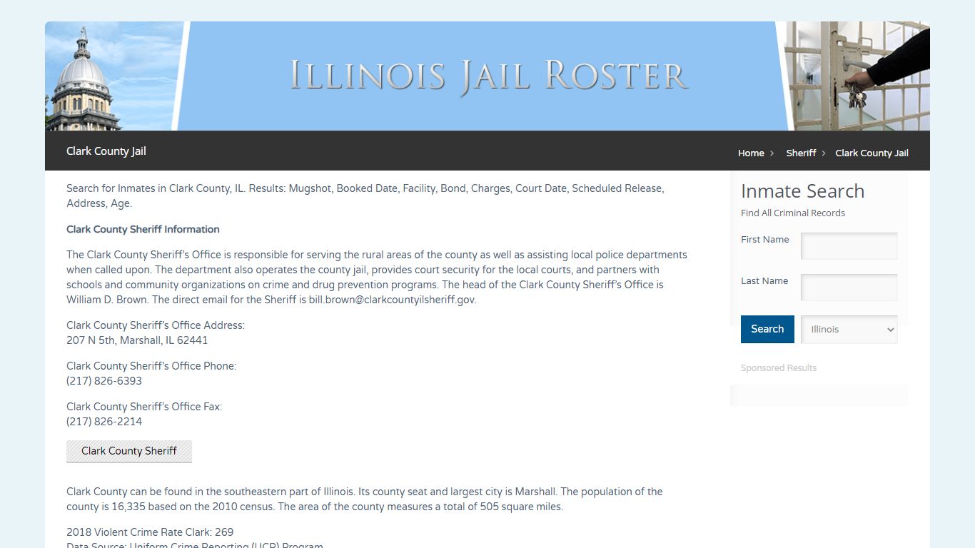 Clark County Jail | Jail Roster Search